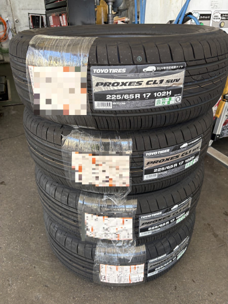 TOYOTIRE PROXES CL1SUV 225/60R17 99H | タイヤの通販 販売と交換 
