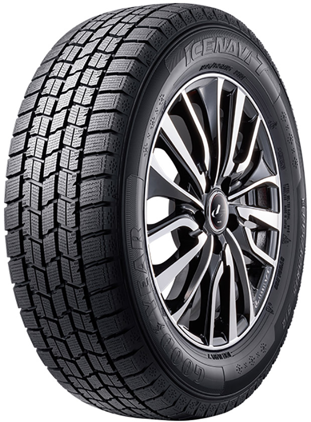 グッドイヤー アイスナビ7 スタッドレス 155/65R14 14インチ-